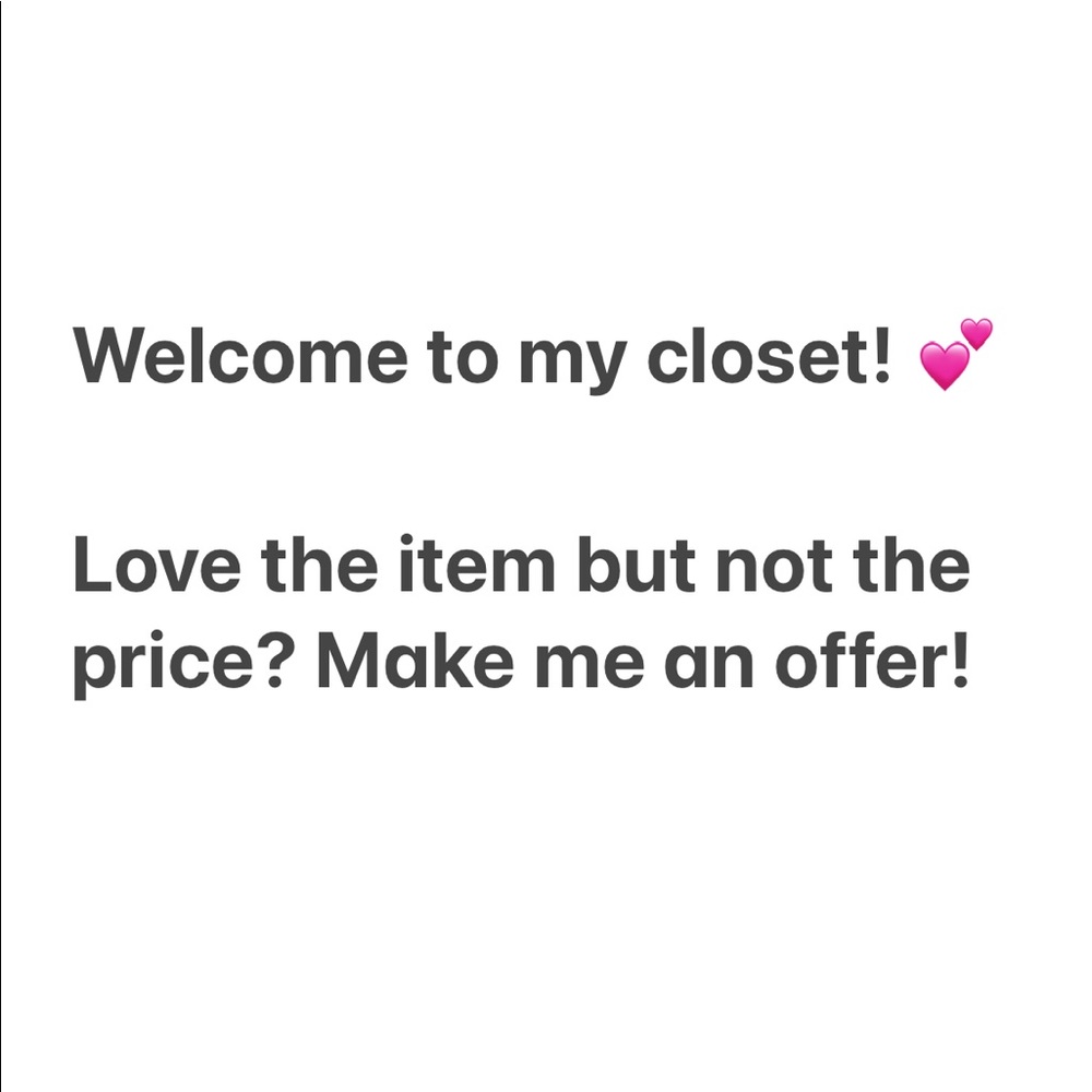 No reasonable offer refused! ☺️